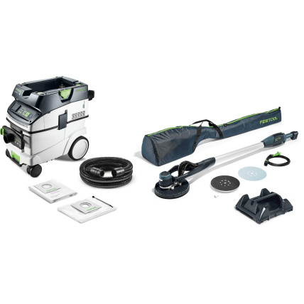 Kāta slīpmašīna PLANEX LHS-E 225/CTL36-Set, Festool