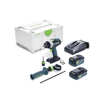 Akumulatoru urbjmašīna QUADRIVE TDC 18/4 5,2/4,0 I-Plus, Festool