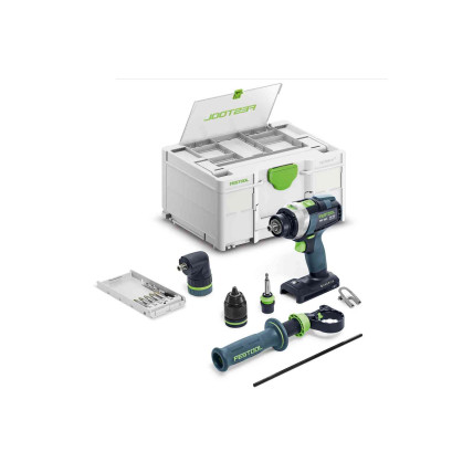  Akumulatora triecienurbjmašīna QUADRIVE TPC 18/4 I-Basic-Set, Festool