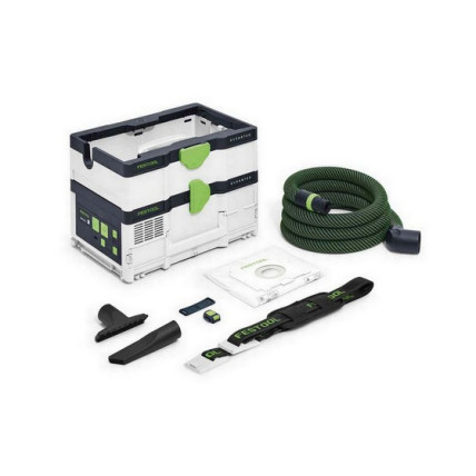 Akumulatoru mobilais putekļu sūcējs CTLC SYS I-Basic, Festool