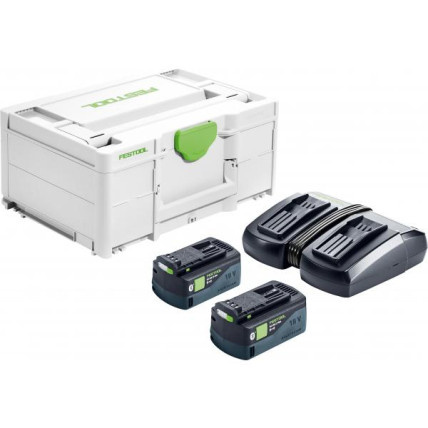 Energoapgādes komplekts SYS 18V 2x5,0/TCL 6 DUO, Festool