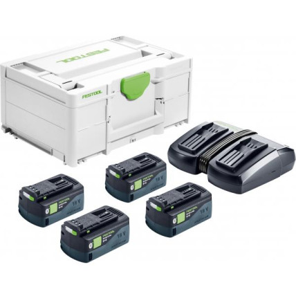 Energoapgādes komplekts SYS 18V 4x5,2/TCL 6 DUO, Festool