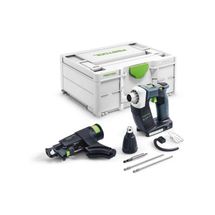 Akumulatoru rīģipša skrūvgriezis DURADRIVE DWC 18-2500 Basic, Festool