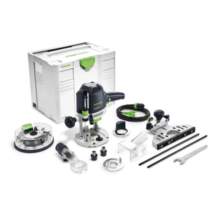 Virsfrēze OF 1400 EBQ-Plus + Box-OF-S 8/10x HW, Festool