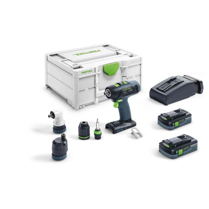 Akumulatoru urbjmašīna T 18+3 HPC 4,0 I-Set, Festool