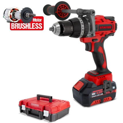 Akumulatora triecienurbjmašīna PBL 80 P - L20 BRUSHLESS, Stayer